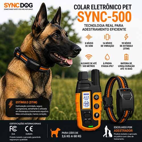 Colar| Sync-500 | Laranja - Imagem 4